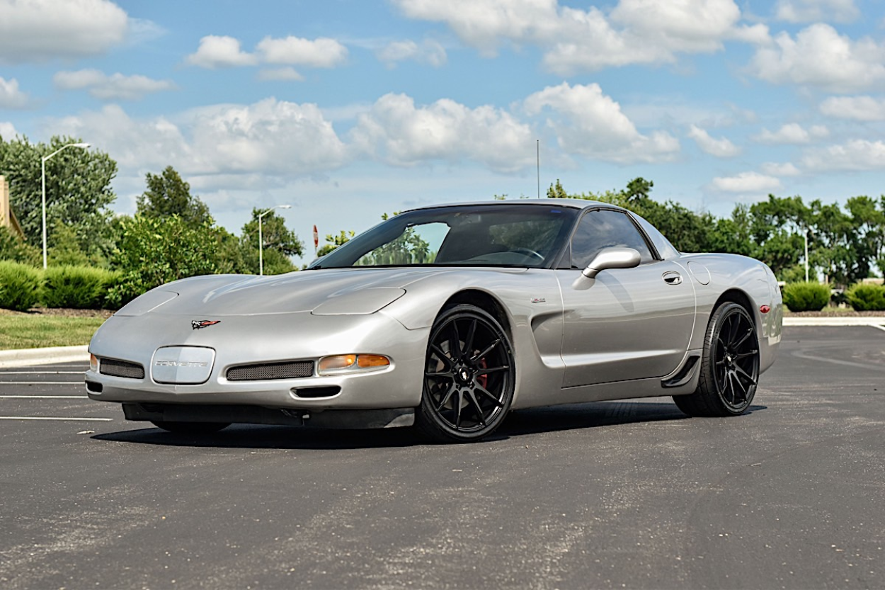 Corvette C5 Savini Negro Di Forza BM12 Llantas 19
