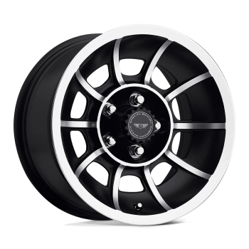 VN475765B American Racing (Vector 15X7 5X114.3 0mm Satin Black Machined)