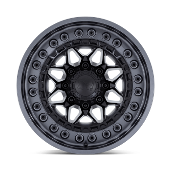 BR008MA17906800 Black Rhino (Alpha 17X9 6X139.7 0mm Matte Black With Gunmetal Lip)