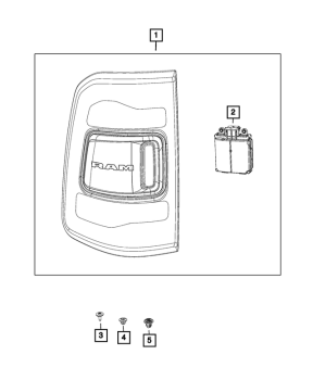 68262532AH Mopar (TAIL LAMP ASSEMBLY)