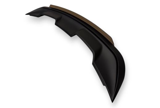 WM677922 Wmax (Spoiler Posteriore GT500 Stil Gurney Klappe Nero Opaco)