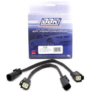 1110 BBK Performance (2011-2017 MUSTANG 5.0L & 3.7L REAR O2 EXTENSIONS - 12IN (PAIR))