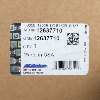 12637710 GM (CRANKSHAFT SEAL)