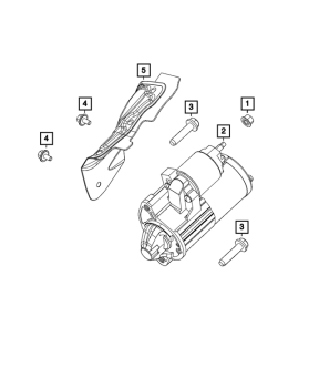 68441792AA Mopar (Avviamento del motore)