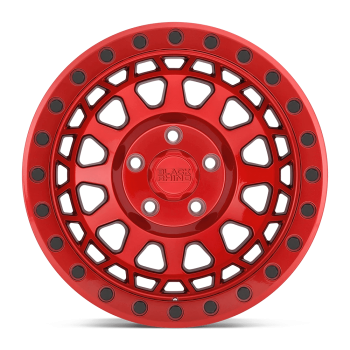 1790PRM006140R12 Black Rhino (Primm 17X9 6X139.7 0mm Candy Red W/ Black Bolts)