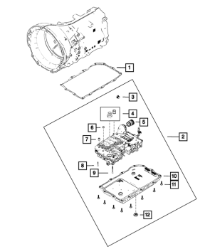 68227332AD Mopar (VALVE BODY, A/T)