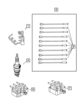 68304020AA Mopar (SPARK PLUG)