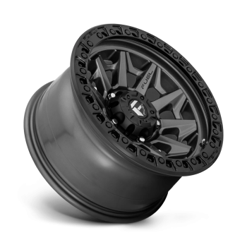 D71617858452 Fuel (Wheel Fuel D716 Covert 17X8.5 6X139.7 14mm Matte Gun Metal Black Bead Ring)