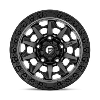 D71617858452 Fuel (Wheel Fuel D716 Covert 17X8.5 6X139.7 14mm Matte Gun Metal Black Bead Ring)