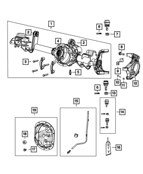 68004085AA Mopar (BALL JOINT)