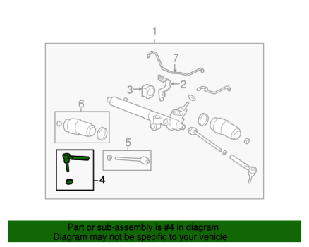 15907712 GM (TIE ROD END)