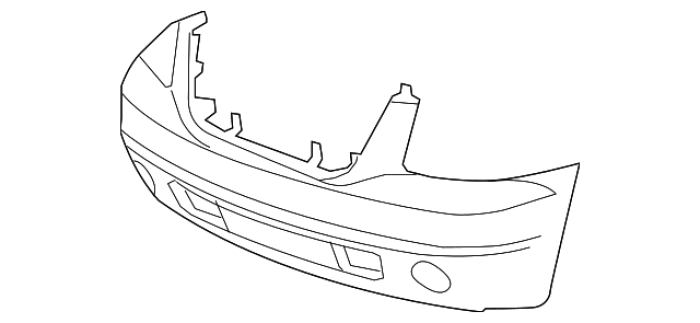 25890766 GM (BUMPER COVER)