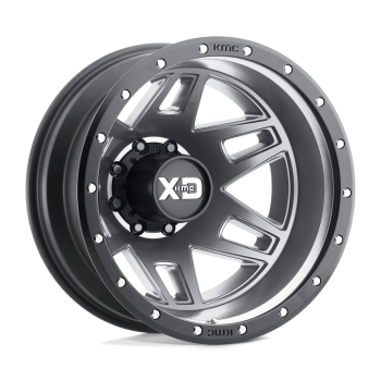 XD130208804127 XD Wheels (XD130 20X8.25 8X6.5 M-GRY BLK-RING 127MM)