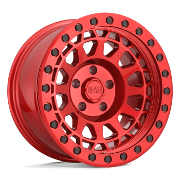 1790PRM006140R12 Black Rhino (Primm 17X9 6X139.7 0mm Candy Red W/ Black Bolts)