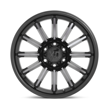 XD85521068418N XD Wheels (Cerchio XD Luxe Nero lucido/Grigio 20X10 -18 Offset)