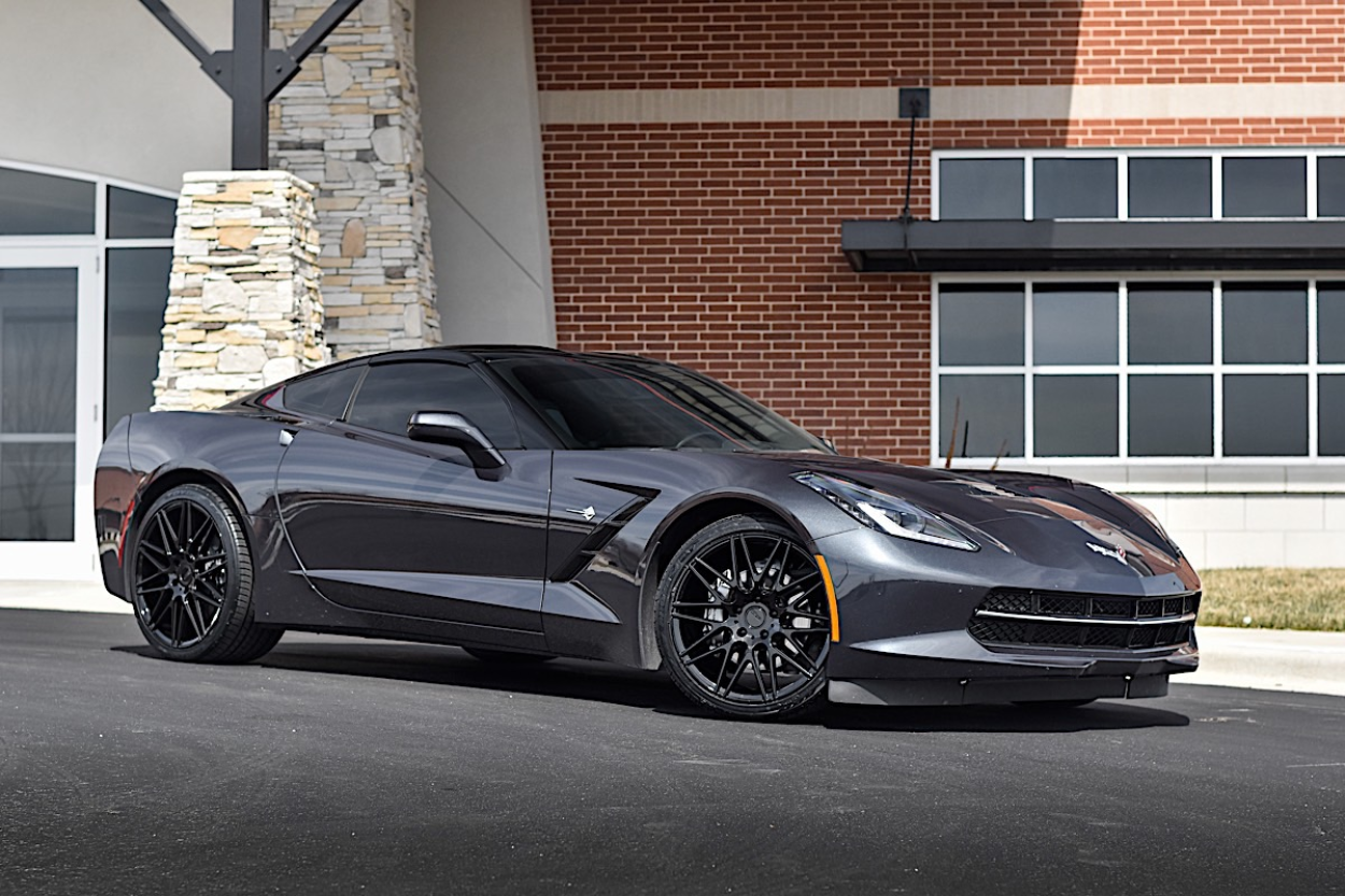 Corvette C7 Llantas verdes Forma VFF01