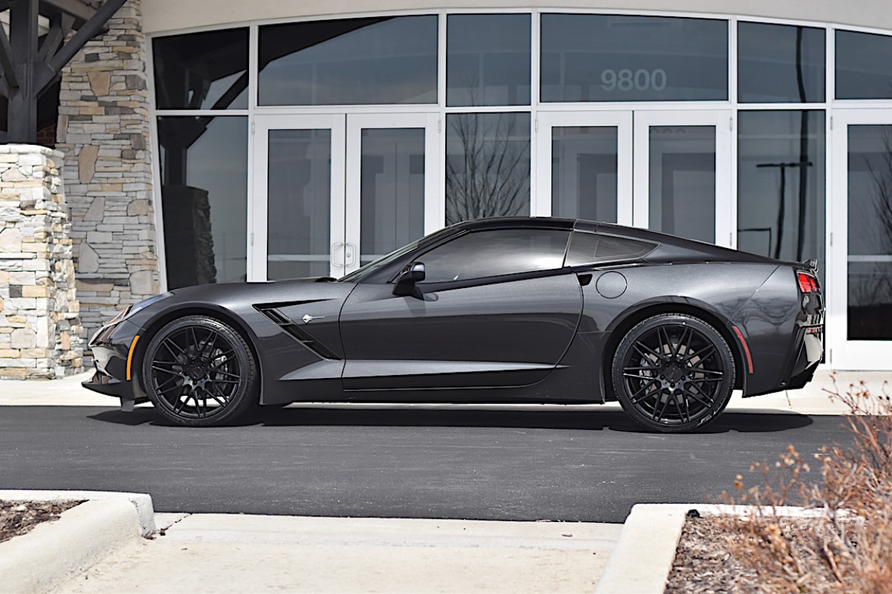 Corvette C7 Llantas verdes Forma VFF01