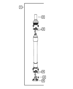 68417915AA Mopar (FLANGE, DRIVE SHAFT)