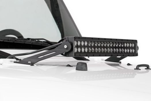 70920BL Rough Country (20-INCH CREE LED LIGHT BAR - (DUAL ROW | BLACK SERIES))