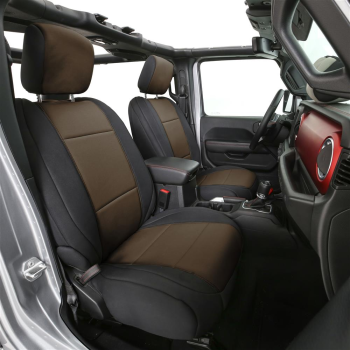 472125 Smittybilt (Neoprene Front and Rear Seat Cover Kit (Black/Black))