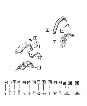 68299171AE Mopar (SHIELD, SPLASH - FRONT)
