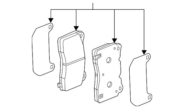 25940447 GM (Front Brake Pad Kit)