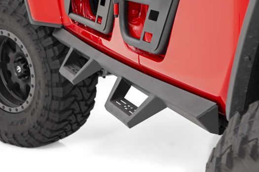 90762 Rough Country (JEEP CONTOURED DROP STEPS (2020 GLADIATOR JT))