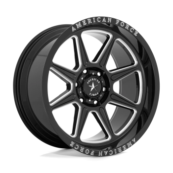 AC002BB22106818N American Force (AC002 22X10 6X5.5 G-BLK-MILL -18MM)