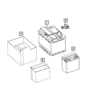 56029775AA Mopar (BATTERY)