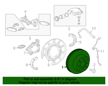23195438 GM (ROTOR-RR BRK)