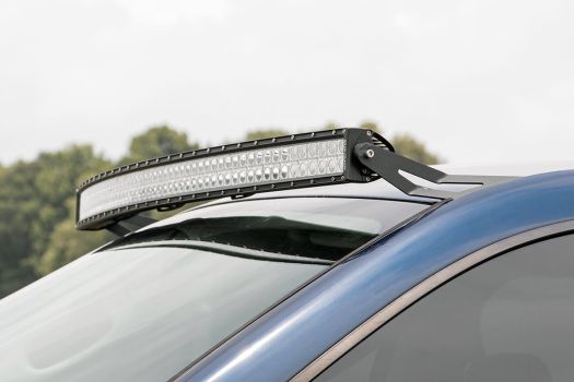 70538 Rough Country (DODGE 54-INCH CURVED LED LIGHT BAR UPPER WINDSHIELD MOUNTS (02-08 RAM 1500))
