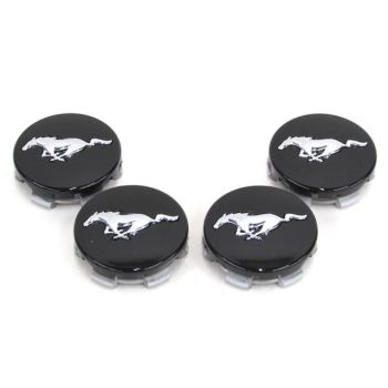 FR3Z1130C Ford (Cover Wheel w/ Logo (Horse) - Black)