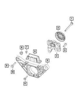6104454AA Mopar (SCREW)