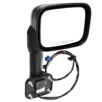 25774401 GM (Mirror Outside in Black/Chrome - Passenger Side (Right))