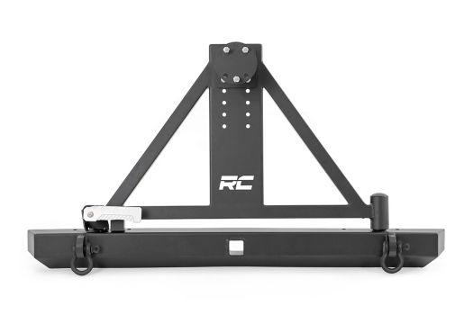 10592A Rough Country (JEEP CLASSIC FULL WIDTH REAR BUMPER W/TIRE CARRIER (87-06 WRANGLER YJ/TJ))