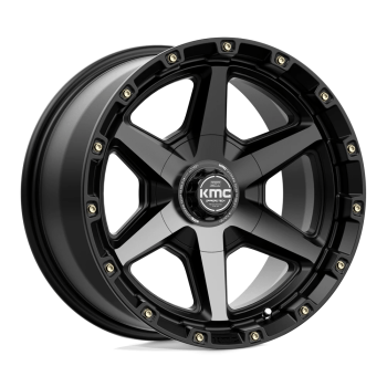 KM10129067400 KMC Wheels (Cerchio Kmc Tempo Nero opaco doppia tinta 20x9 0 Offset)