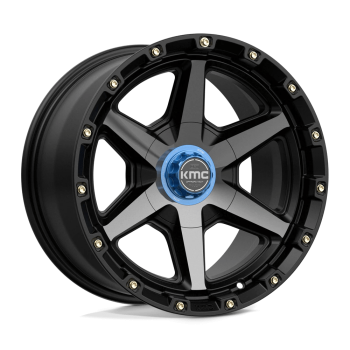 KM10129067400 KMC Wheels (Cerchio Kmc Tempo Nero opaco doppia tinta 20x9 0 Offset)