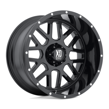 XD82021268744N XD Wheels (Cerchio XD Granade Nero satinato 20x12 -44 Offset)