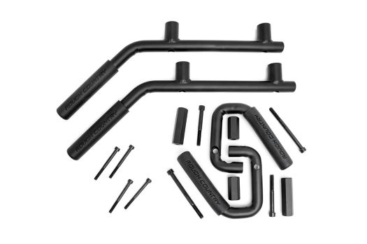 6503 Rough Country (Oval Grab Handles Set - Black)