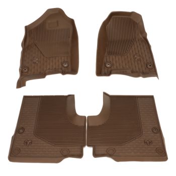 82215320AD Mopar (Mat Kit-Floor Front Rear - Brown)