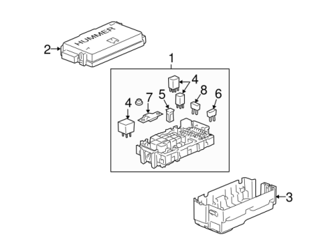 25796965 GM (Fuse Block)