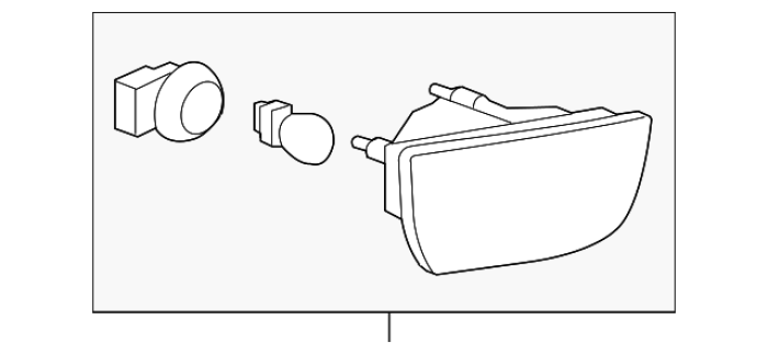92244321 GM (Tail Lamp - Inner Passenger Side (Right))