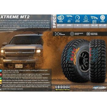771237 Pro Comp (OFF ROAD TIRE XTREME M/T2 37X12,5R17 PRO COMP)