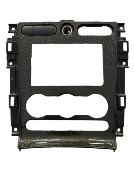 5R3Z-6304302-AAA Ford (Center Dash Trim Bezel Surround (Used) - Carbon Fiber)