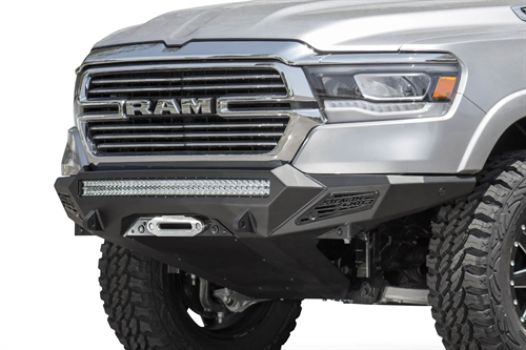F551422770103 Add Addictive Desert Designs (Front Black Bumper with Led Lights Bar)