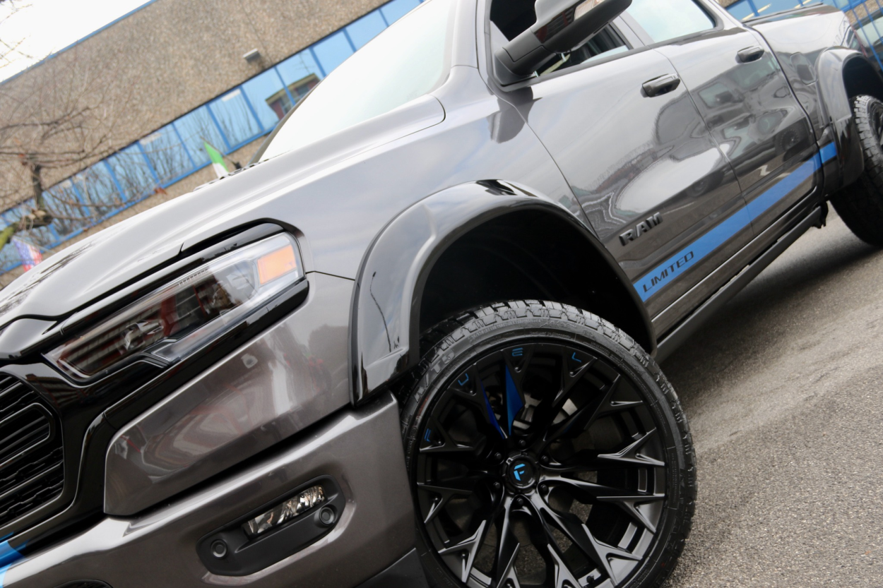 Ram 1500 DT Limited Night Edition Cerchi Fuel Flame Neri by Vallistore