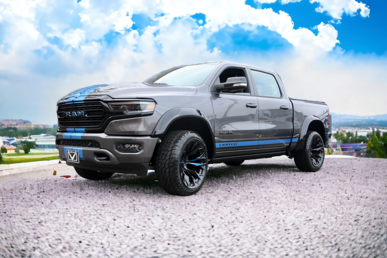 Ram 1500 DT Limited Night Edition Cerchi Fuel Flame Neri by Vallistore