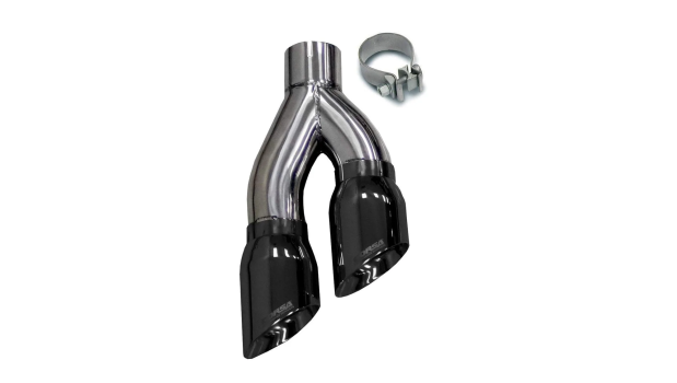 21036BLK Corsa Performance (Sport Cat-Back Exhaust System passenger side exit with black tips)