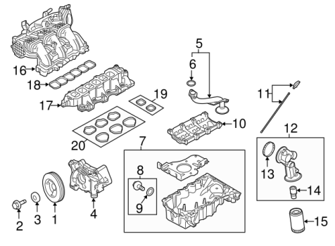 AT4Z9H486A Ford (GASKET)