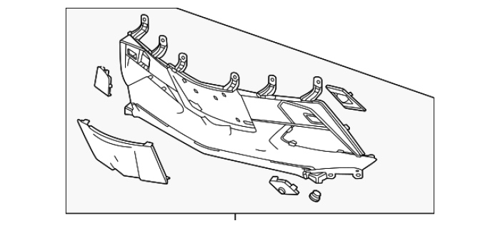 84955022 GM (CARBON FLASH FRONT BUMPER LOWER FASCIA)